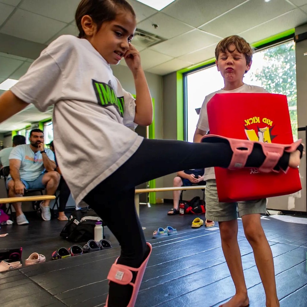 Warrior Kids Muay Thai Kickboxing, kids martial arts training